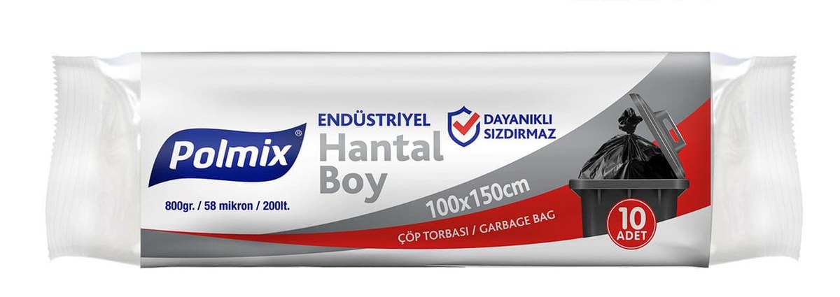 POLMİX HANTAL BOY ÇÖP POŞETİ