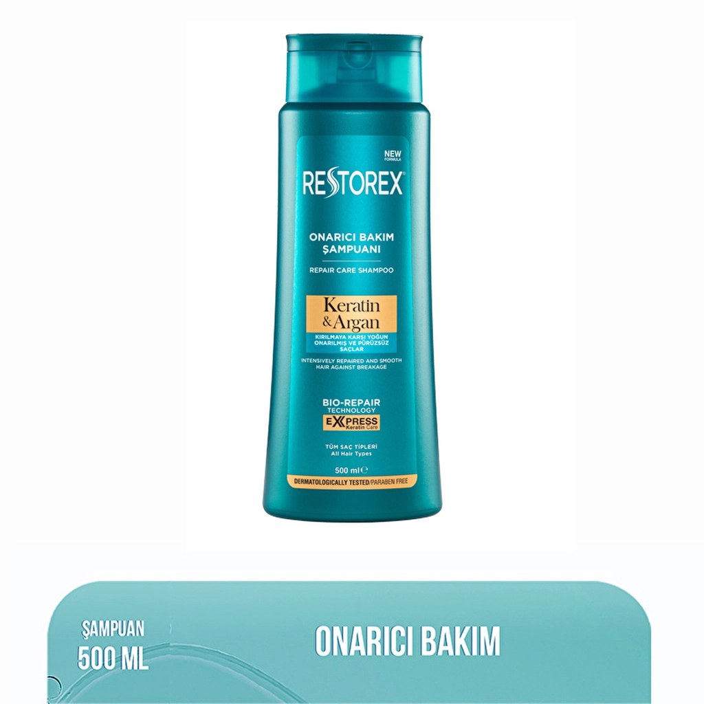 RESTOREX ŞAMPUAN 500ML KERATİN&ARGAN