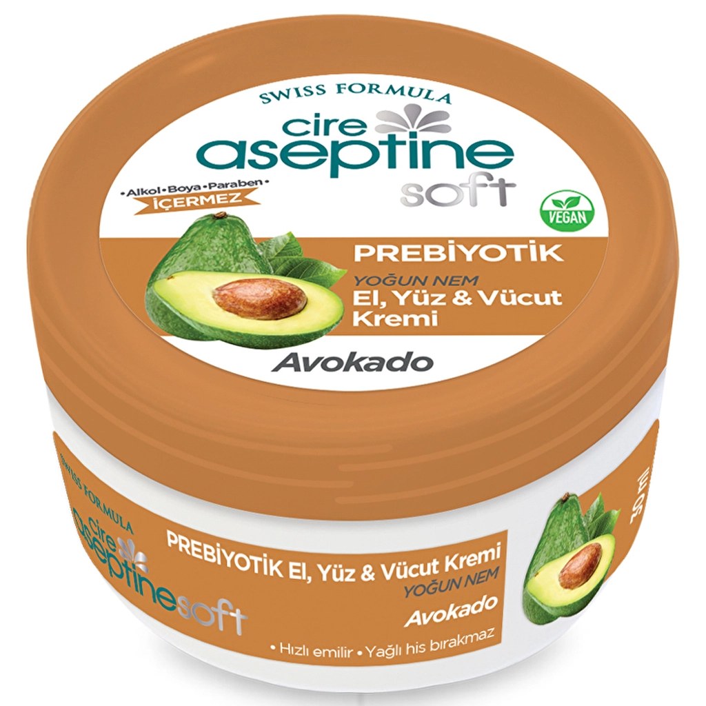 CİRE ASEPTINE SOFT KREM 30ML AVOKADO