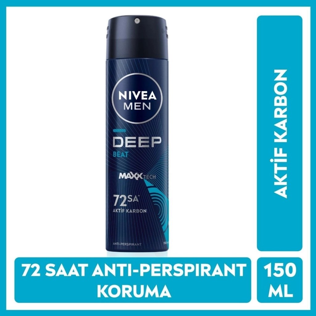 NIVEA DEO MEN 150ML DEEP BEAT