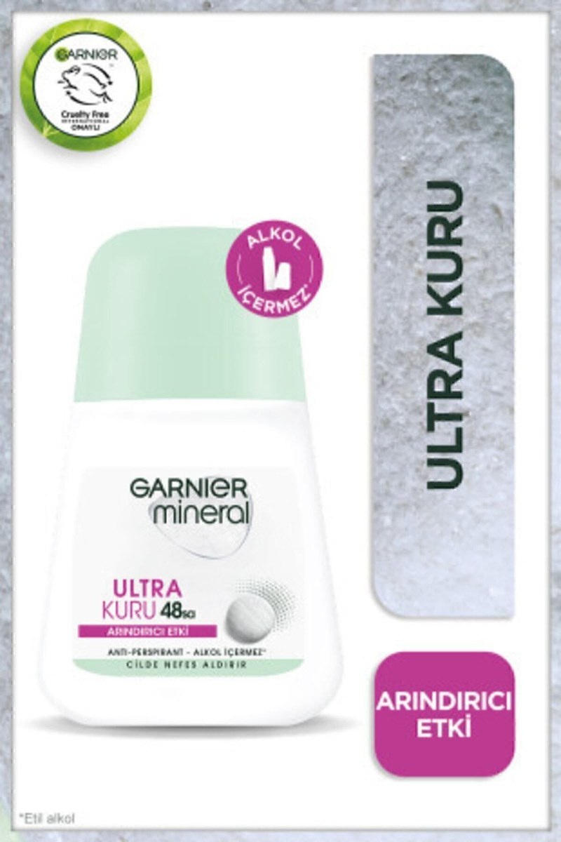 GARNIER İNERAL ROLLON 50ML ULTRA KURU