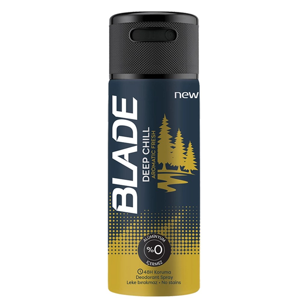 BLADE FOR MEN DEO DEEP CHILL 150 ML.