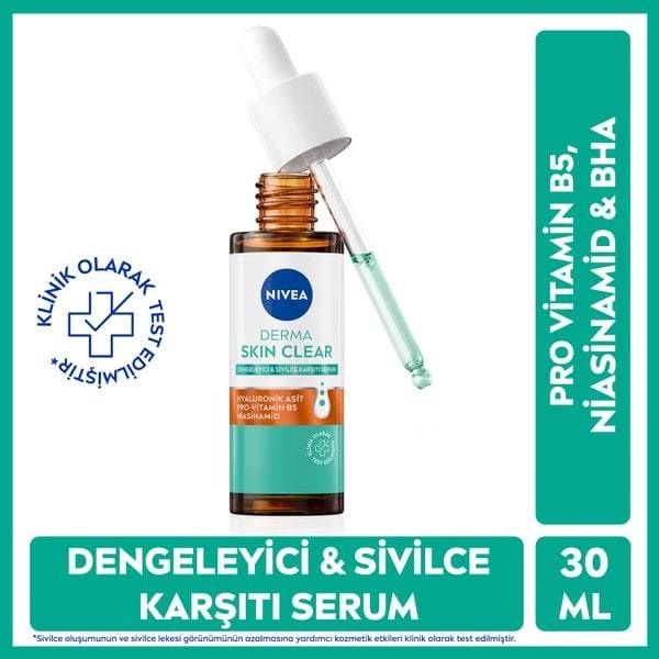 NIVEA DERMA SKIN SİVİLCE KARŞITI SERUM 30ML