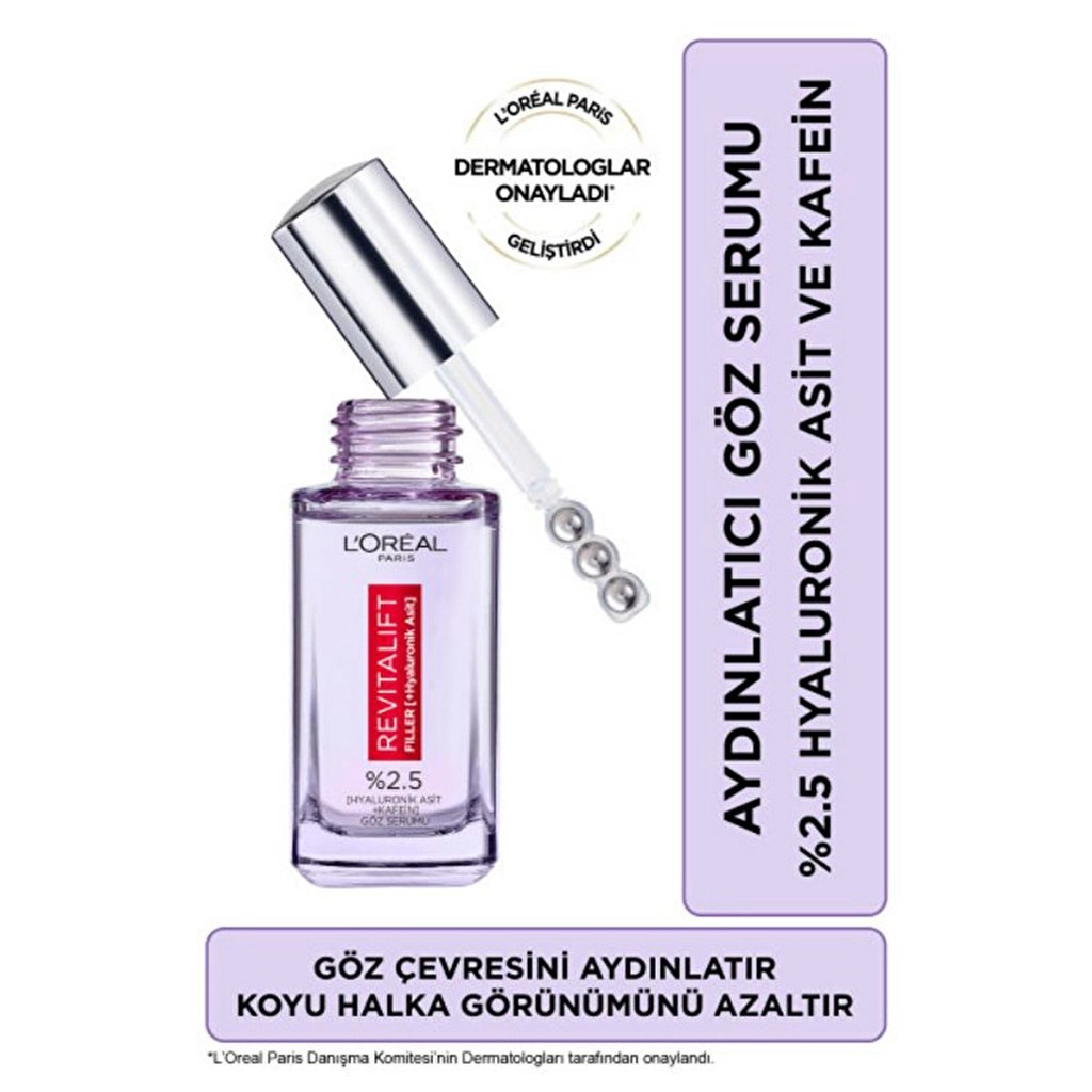 LOREAL REVITALIFT FILLER GÖZ SERUMU 30ML