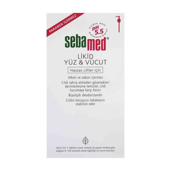SEBAMED LİKİT 1000 ML.
