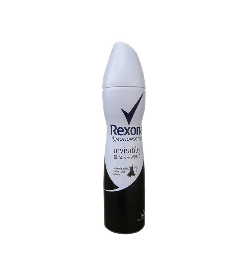 REXONA DEO SPREY INVISIBLE BLACK WHITE 150 ML