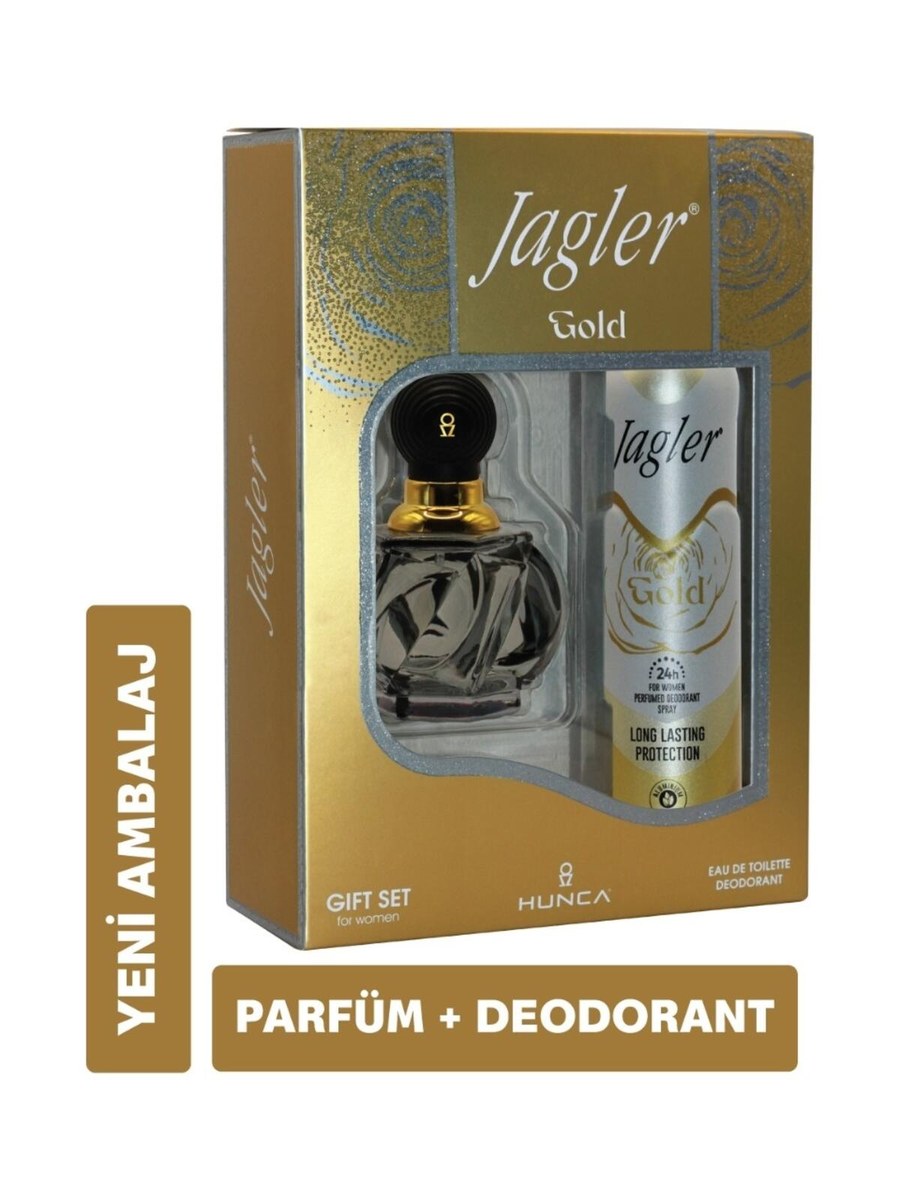 HUNCA JAGLER KOFRE WOMEN GOLD 60ML+150