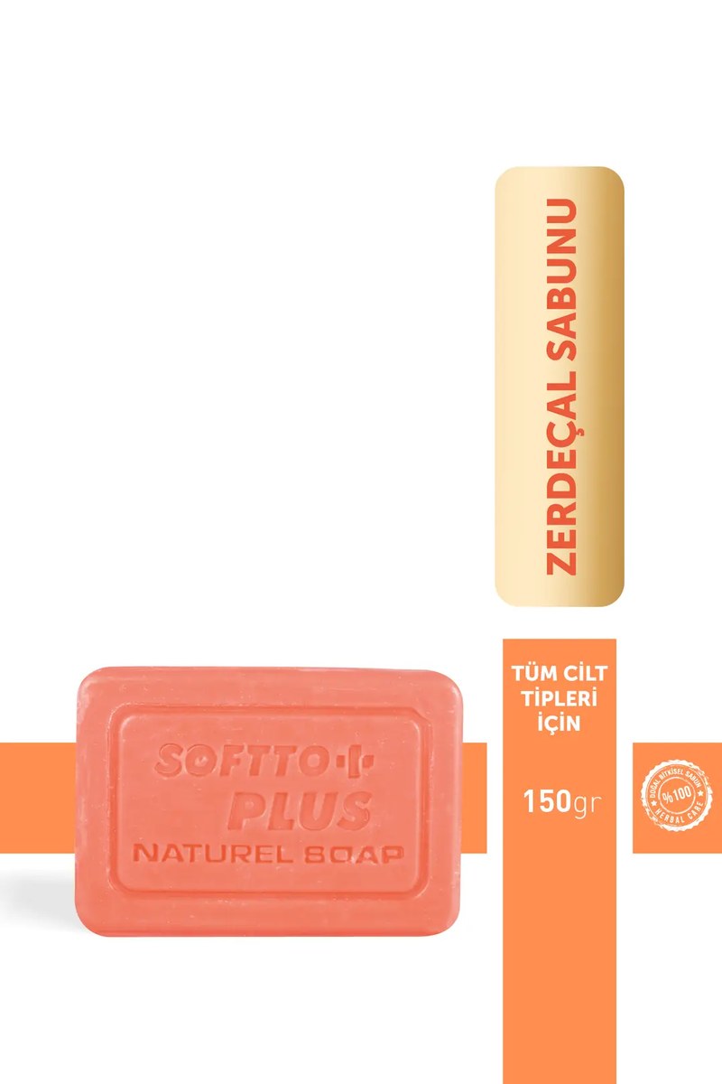 SOFTTO PLUS ZERDEÇAL CİLT SABUNU 150GR