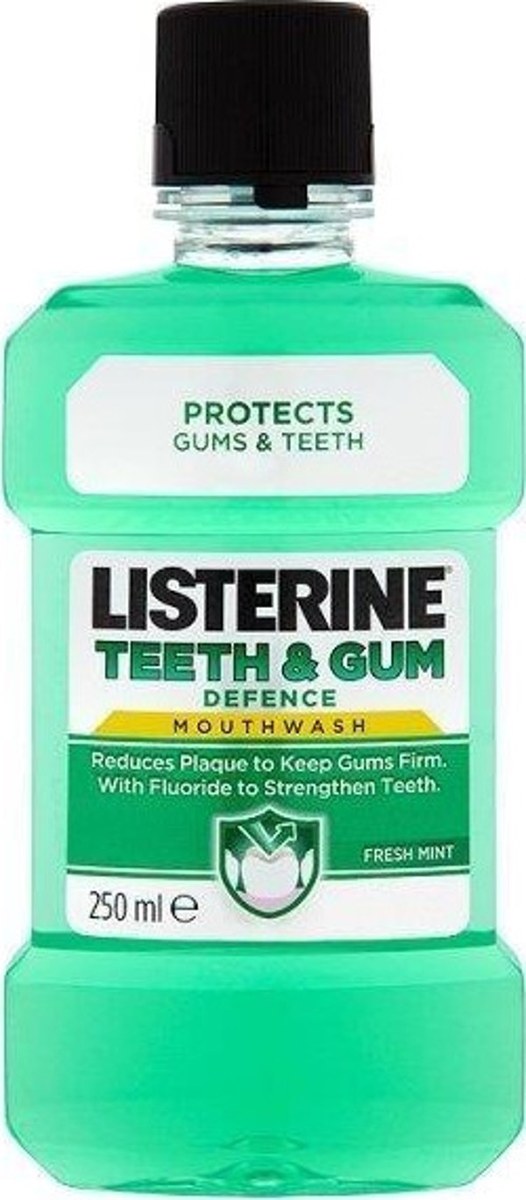 LİSTERİNE AĞIZ BAKIM SUYU 250ML (TEETH&GUM DEFENCE)