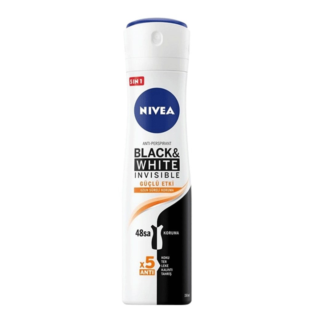 NIVEA BLACK&WHITE INV.GÜÇLÜ ETKİ X5 ANTI