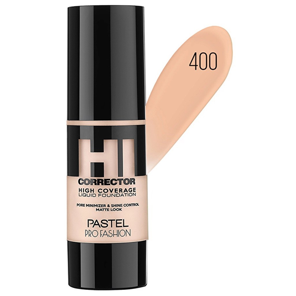 PASTEL HIGH COVERAGE LIQUID FOUNDATION 400