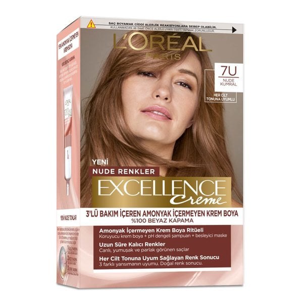 EXCELLENCE NUDE SAÇ BOYASI(7U)*6(KUMRAL)