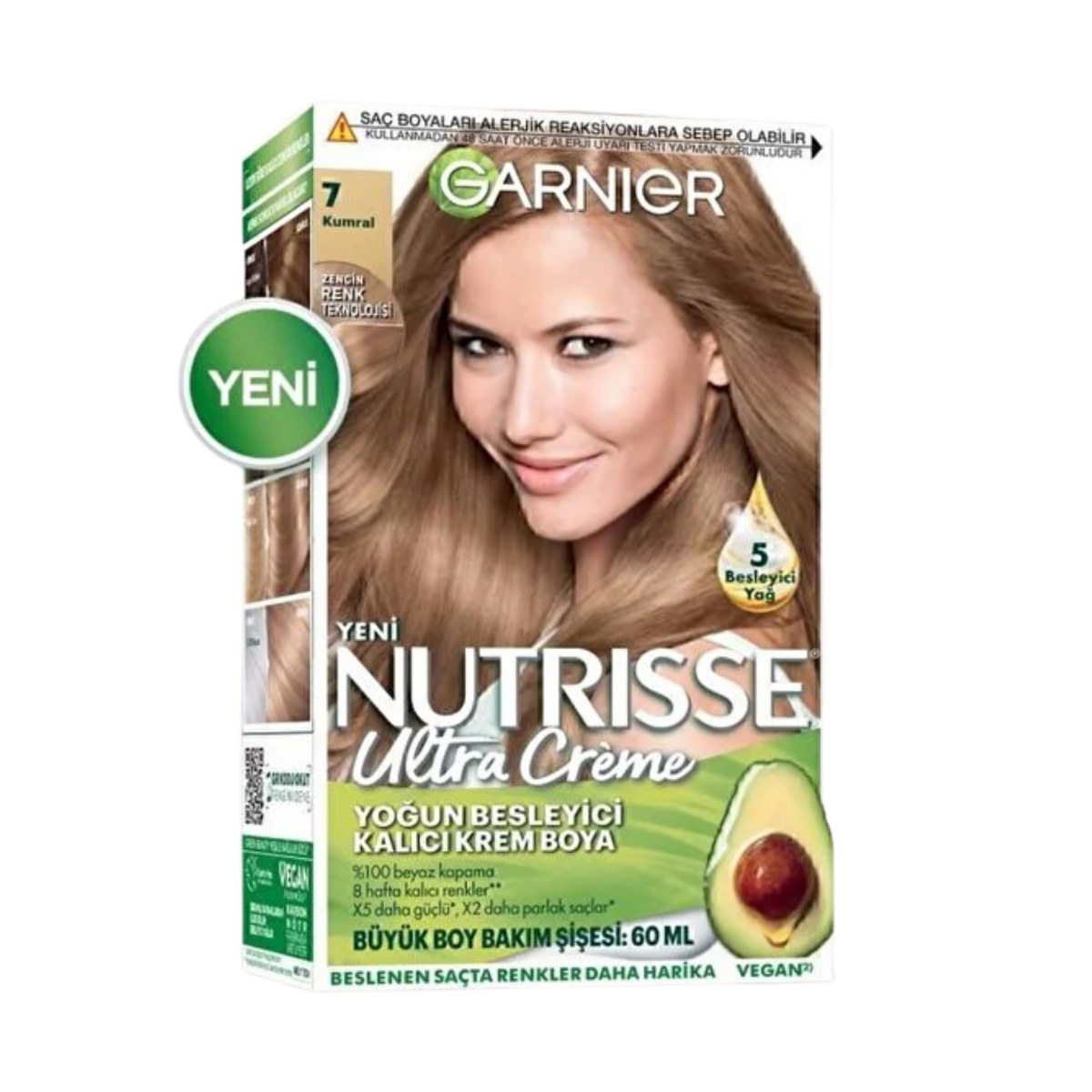 GARNIER NUTRISSE SAÇ BOYASI 7 KUMRAL*6