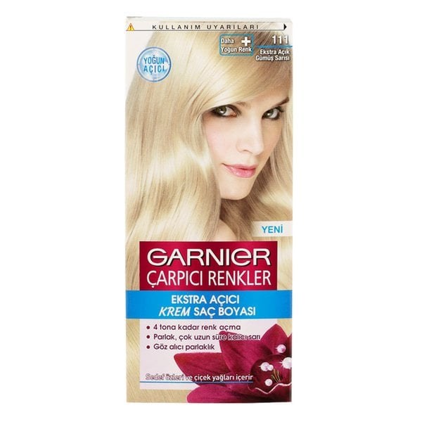 GARNIER ÇARPICI RENKLER 111 E.Açık Gümüş Sarısı*9
