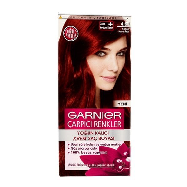 GARNIER ÇARPICI RENKLER 4,60 Yoğun Koyu Kızıl*9