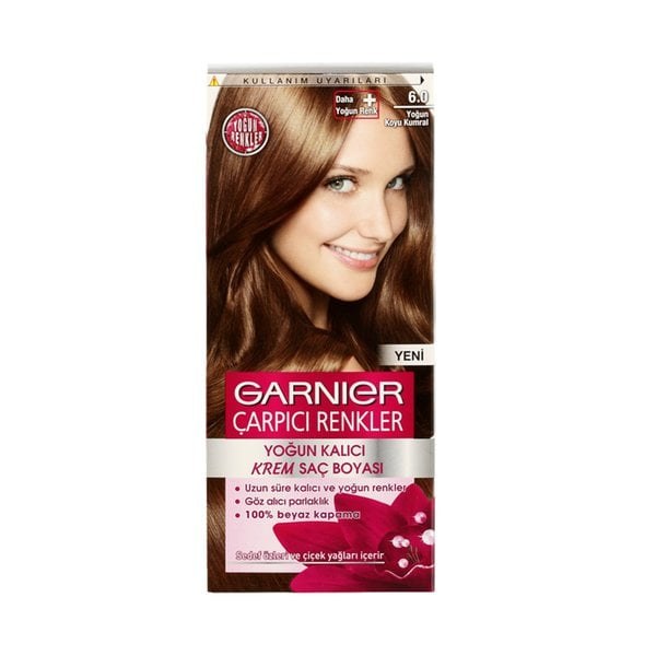 GARNIER ÇARPICI RENKLER 6,0 Yoğun Koyu Kumral*9