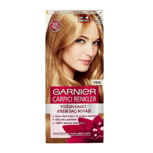 GARNIER ÇARPICI RENKLER 7,0 Yoğun Kumral*9