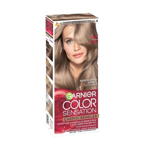 GARNIER ÇARPICI RENKLER 8,11  Küllü İnci Kumralı*9