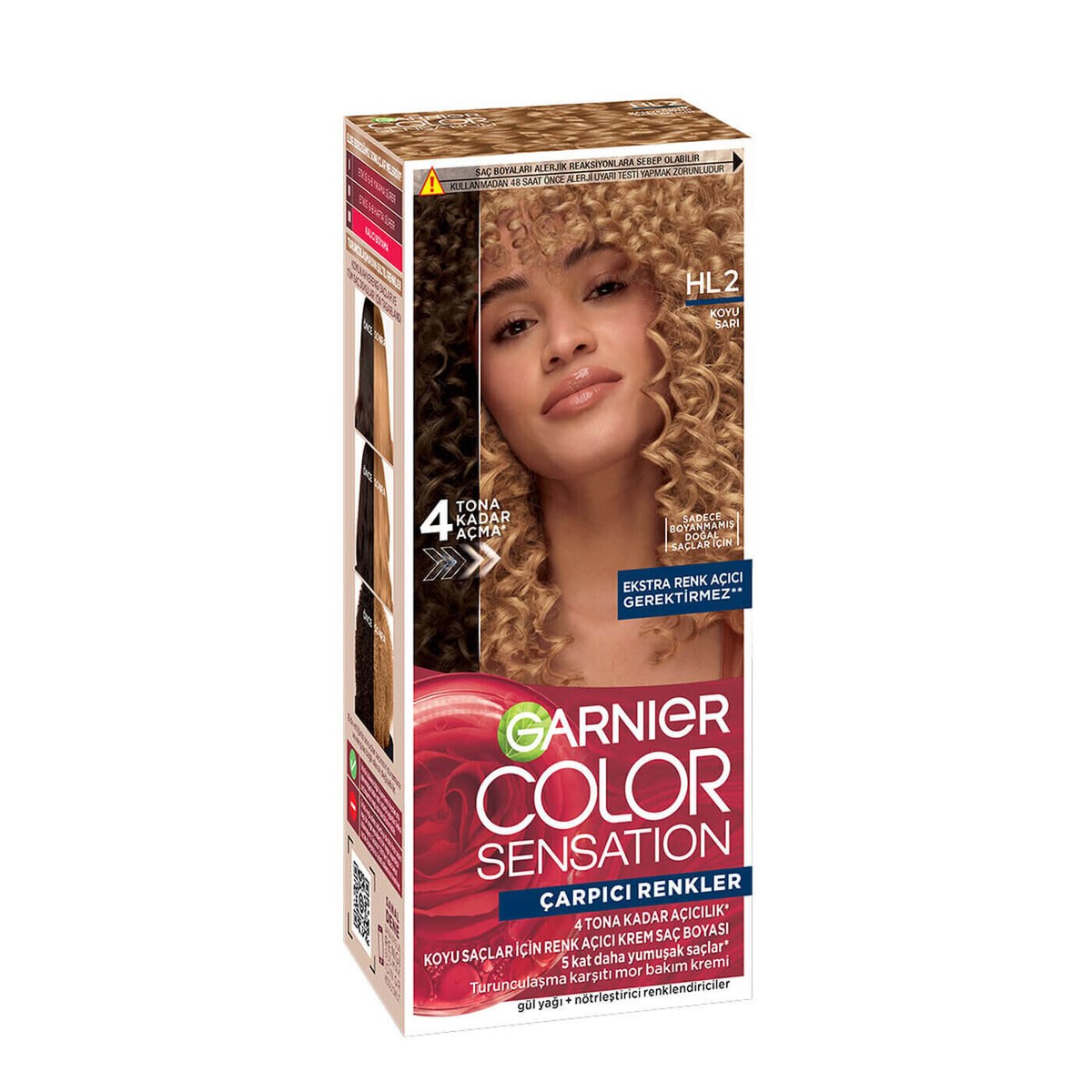 GARNIER ÇARPICI RENKLER HL2 7.31 Koyu Sarı*9