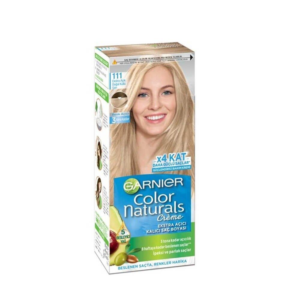 GARNIER COLOR NATUREL (111) EKSTRA AÇIK KÜLLÜ SARI