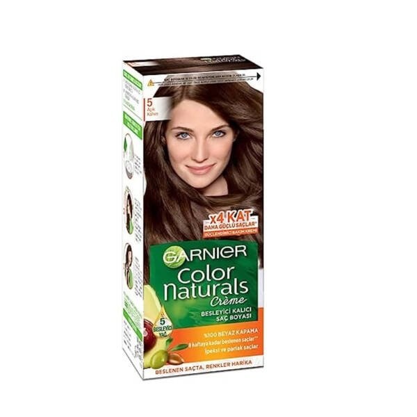GARNIER COLOR NATUREL (5)  AÇIK KAHVE *12