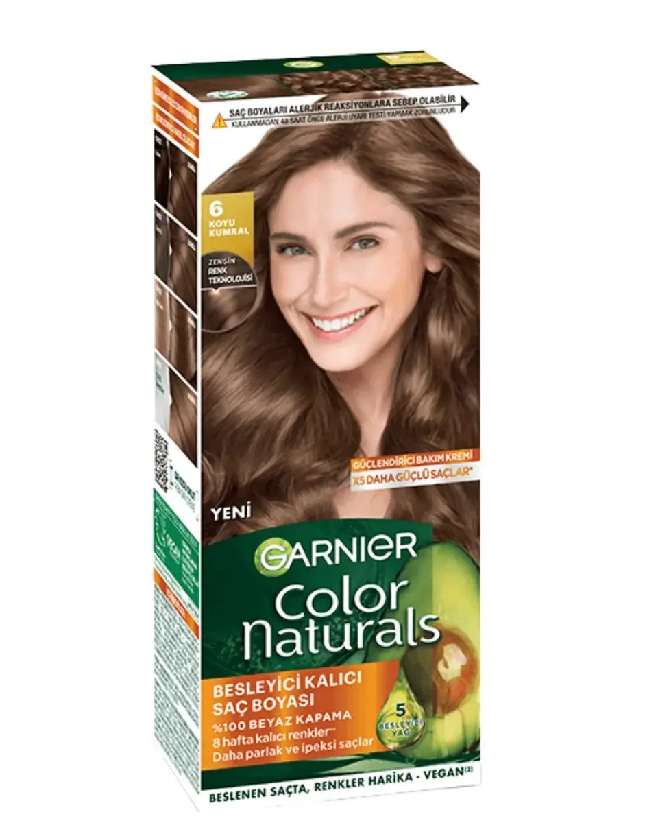 GARNIER COLOR NATUREL (6) KOYU KUMRAL *12