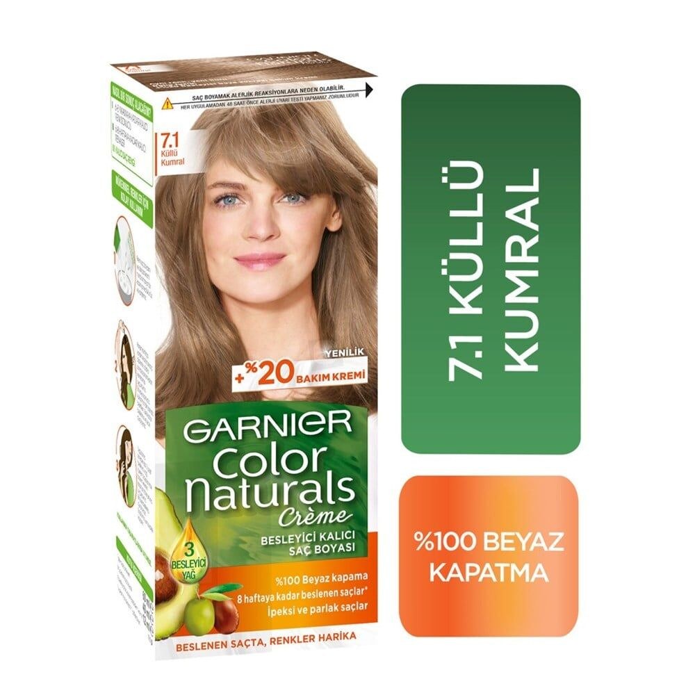 GARNIER COLOR NATUREL (7,1) KÜLLÜ KUMRAL *12
