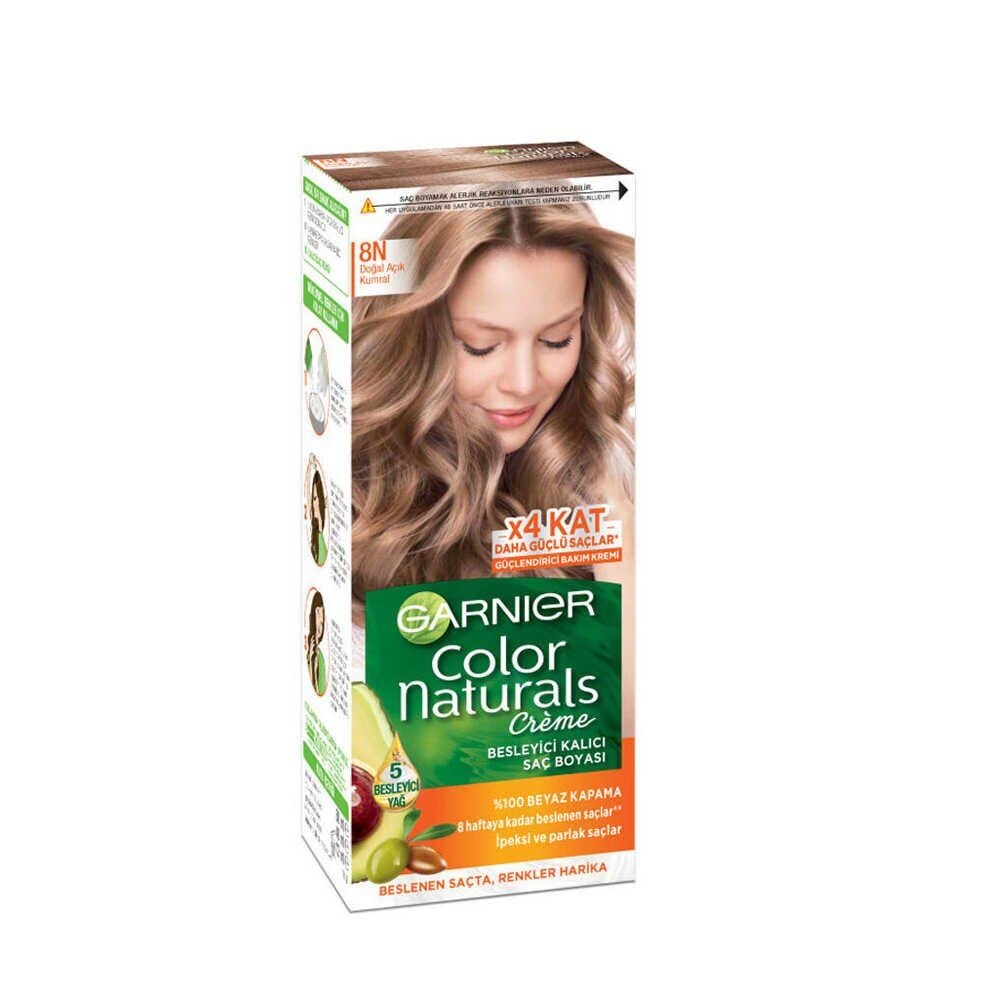 GARNIER COLOR NATUREL (N8) KOYU KUMRAL *12