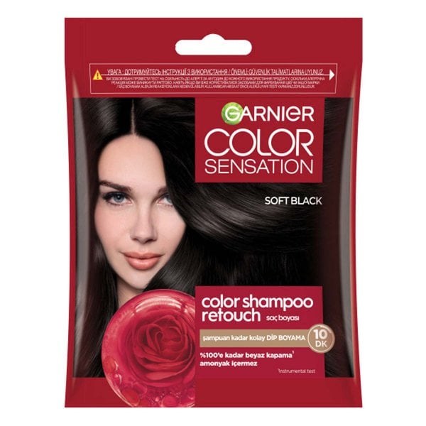 GARNIER COLOR SHAMPOO 2.0 SOFT BLACK*12
