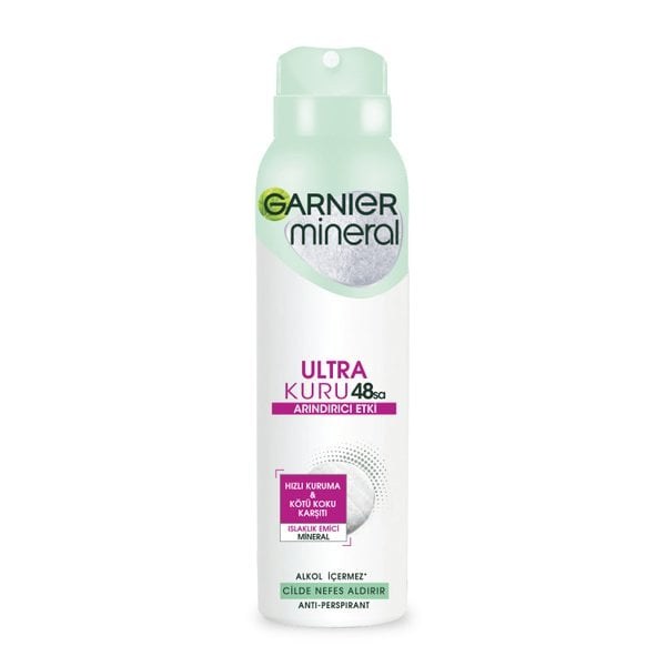 GAR.MİNERAL SPRAY 150ML *6 ( ULTRA KURU-48 SAAT)