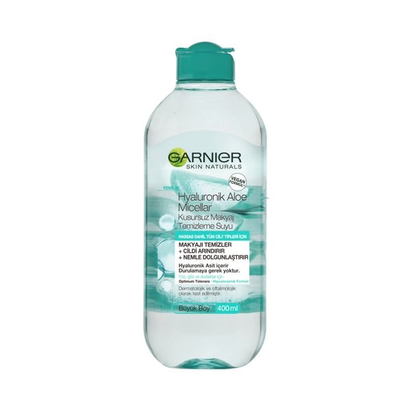GAR.HYALURONİK ALOE TEMİZL.SUYU 400ML *6(TÜM CİLT)