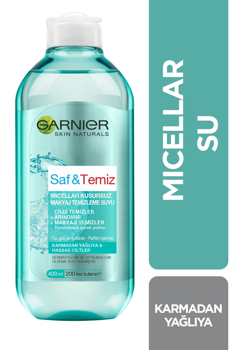 GAR.KUS.MAKYAJ TEMİZLEME SUYU 400ML *6 (KARMA YAĞL