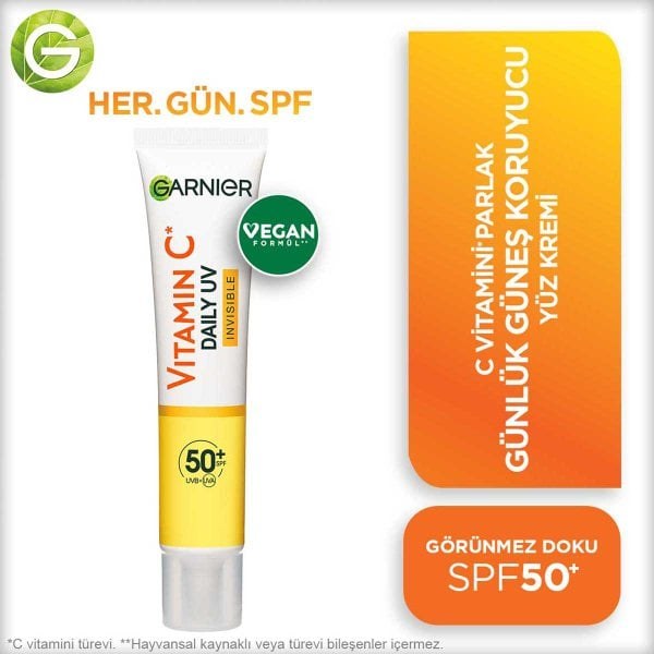 GAR.C VİT.GÜNLÜK GÜNEŞ KOR.YÜZ KRM 40ML*6 GÖR.DOKU