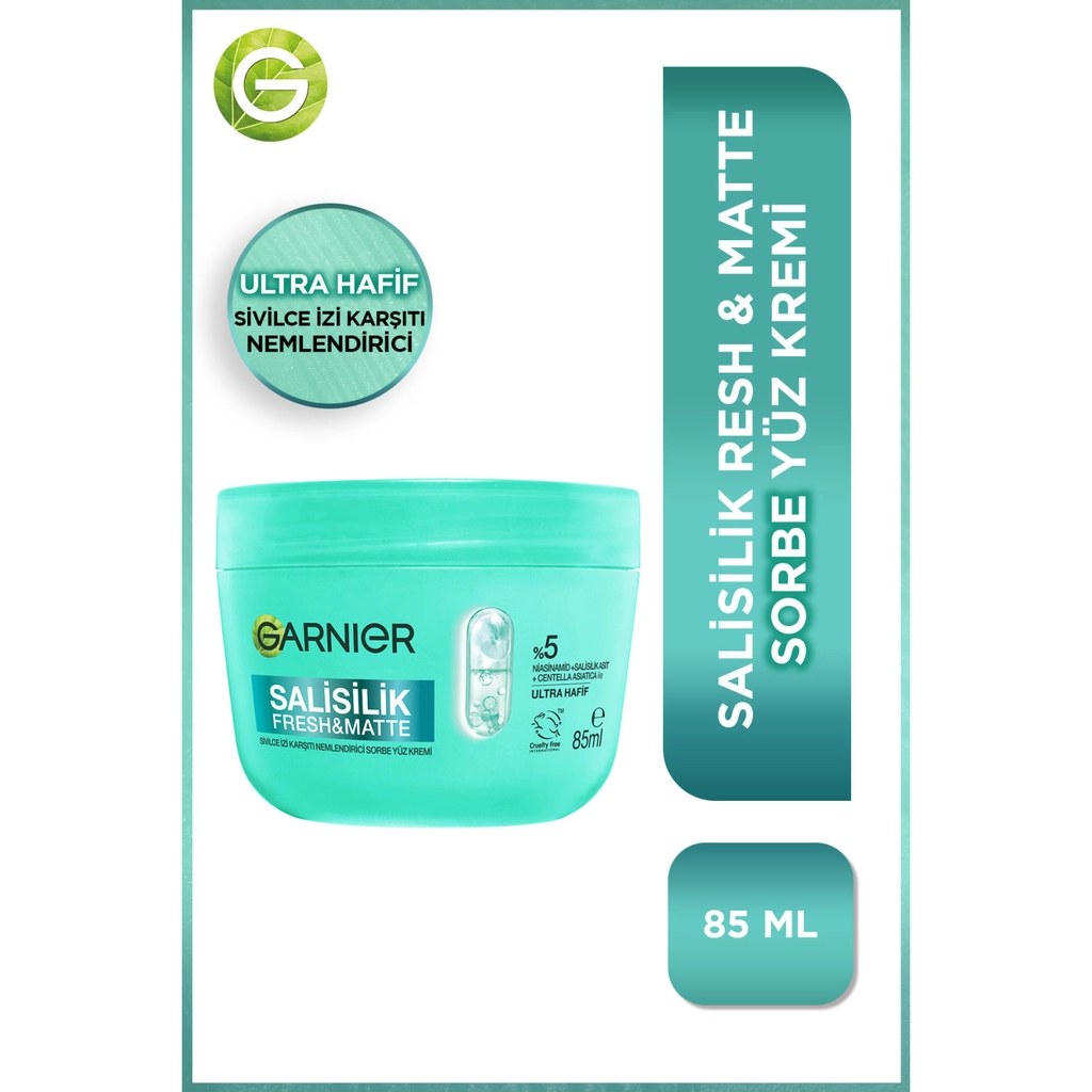 GAR.HYALURON FRESH MATTE SORBE YÜZ KR.85ML*6