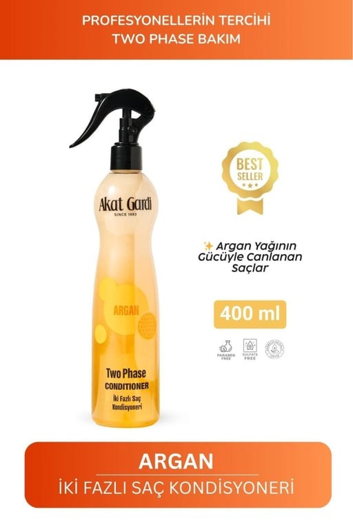 AKAT GARDİ FÖN SUYU 400ML ARGAN*12