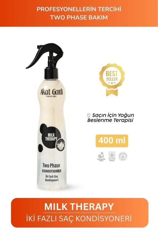AKAT GARDİ FÖN SUYU 400ML MILK THERAPY*12