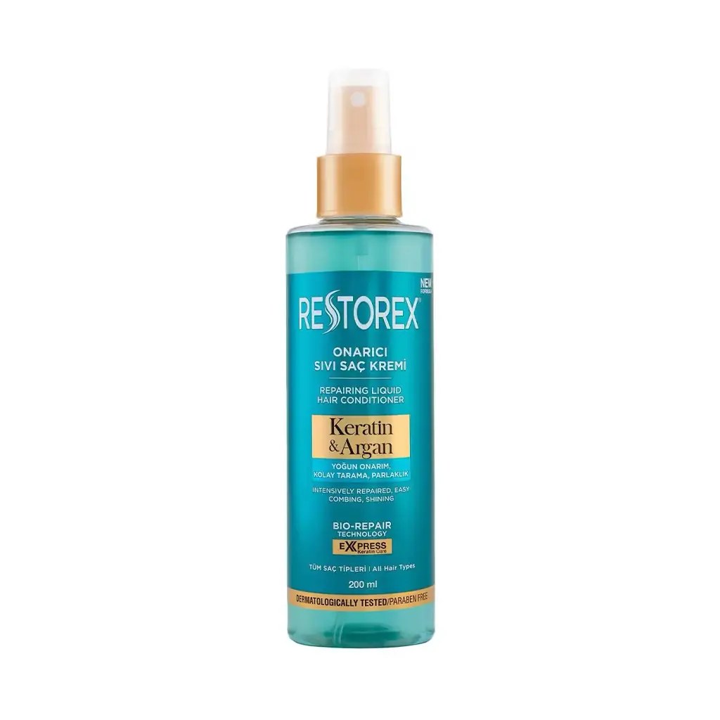 RESTOREX SIVI SAÇ KREMİ 200ML*12(KERATİN&ARGAN)