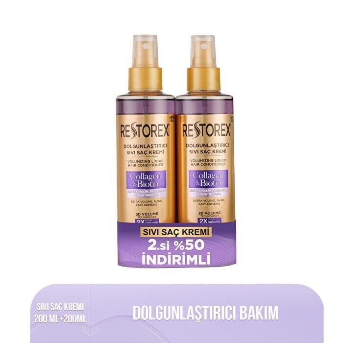 RESTOREX SIVI SAÇ KREMİ 200ML 2 Lİ*12(COLLAGEN BİO
