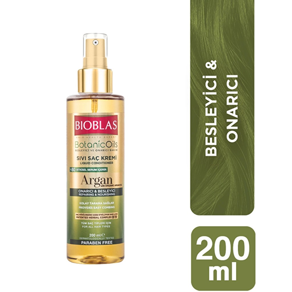 BIOBLAS BOTANİK SIVI SAÇ KREMİ 200ML*48(OİLS YAĞ A