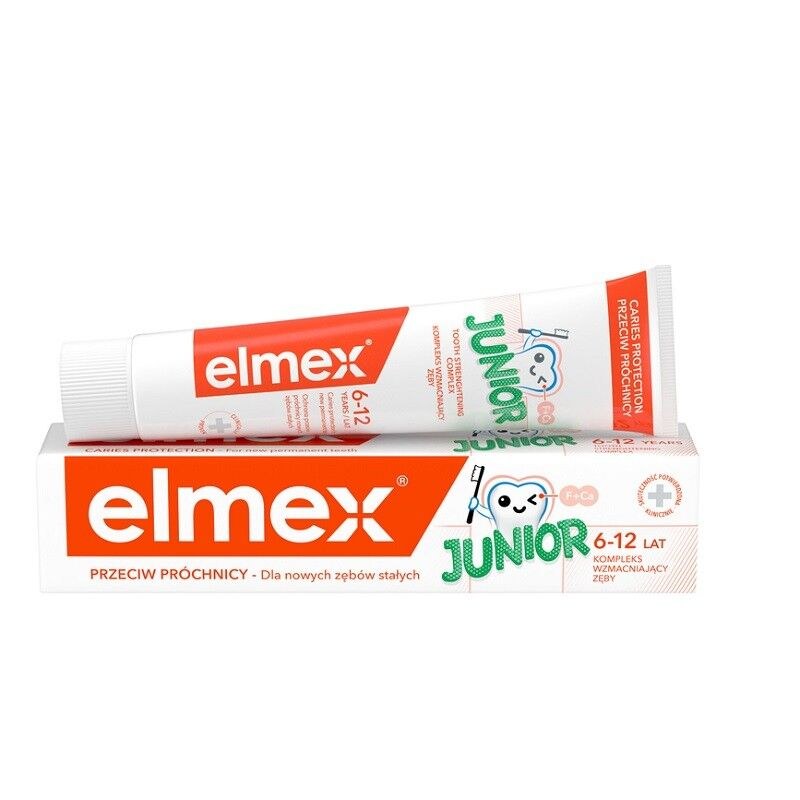ELMEX JUNİOR ÇOCUK DİŞ MACUNU 6-12 YAŞ 75ML*12
