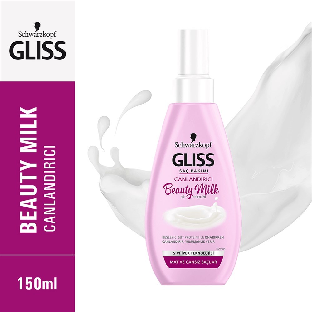 GLISS SAÇ SÜT PROTEİNİ 150ML*20(MAT VE CANSIZ)