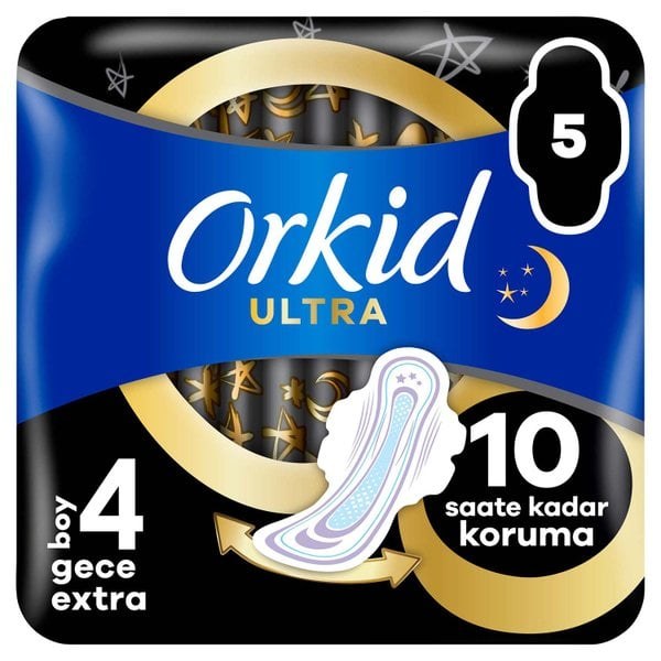 ORKID ULTRA GECE EXTRA 4 NUMARA 5Lİ