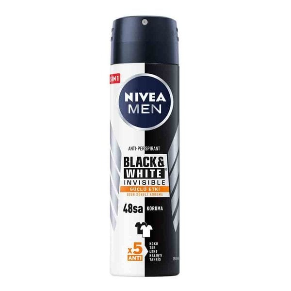 NIVEA DEO.MEN 150 ML BLACK WHITE