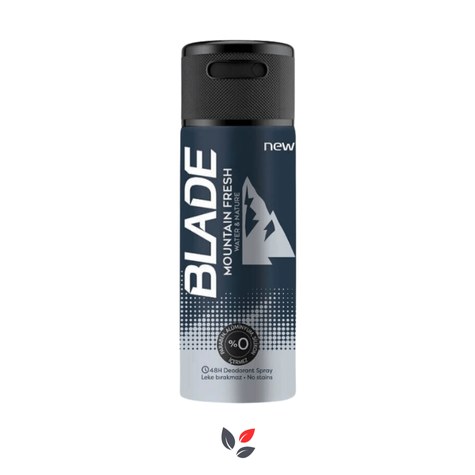 BLADE FOR MEN DEO MOUNTAIN FRESH 150 ML.