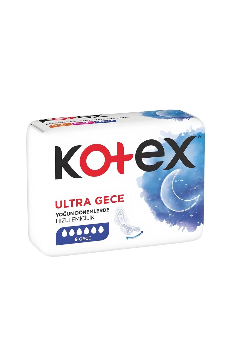 KOTEX ULTRA KANATLI GECE 6 LI