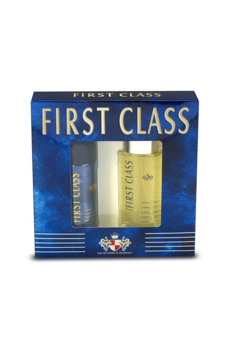 DEL.FIRST CLASS EDT100ML+DEO 150ML