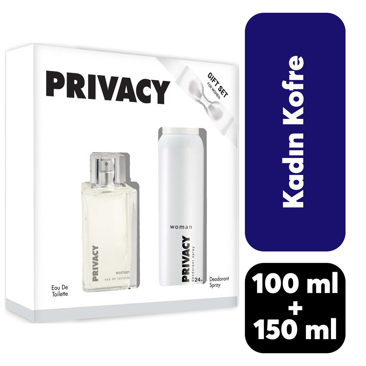 PRIVACY WOMEN SET EDT+DEO*1-ADET