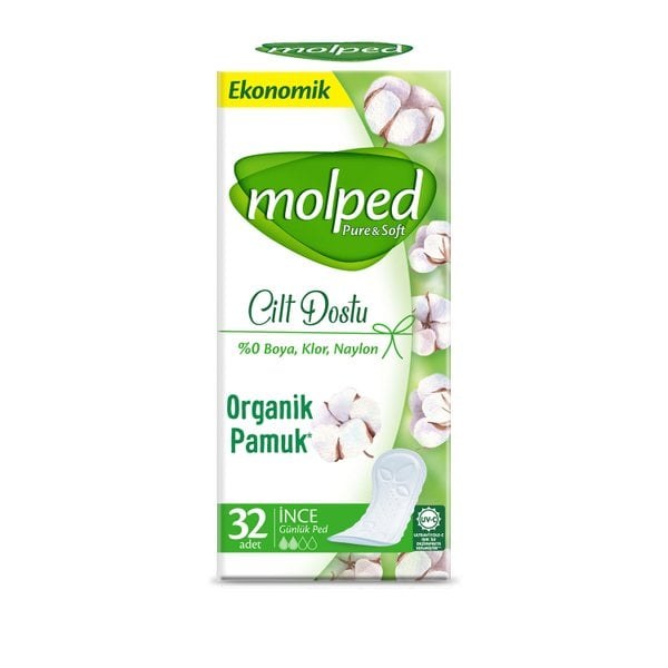 MOLPED PURE-SOFT GÜNLÜK PED İNCE 32Lİ