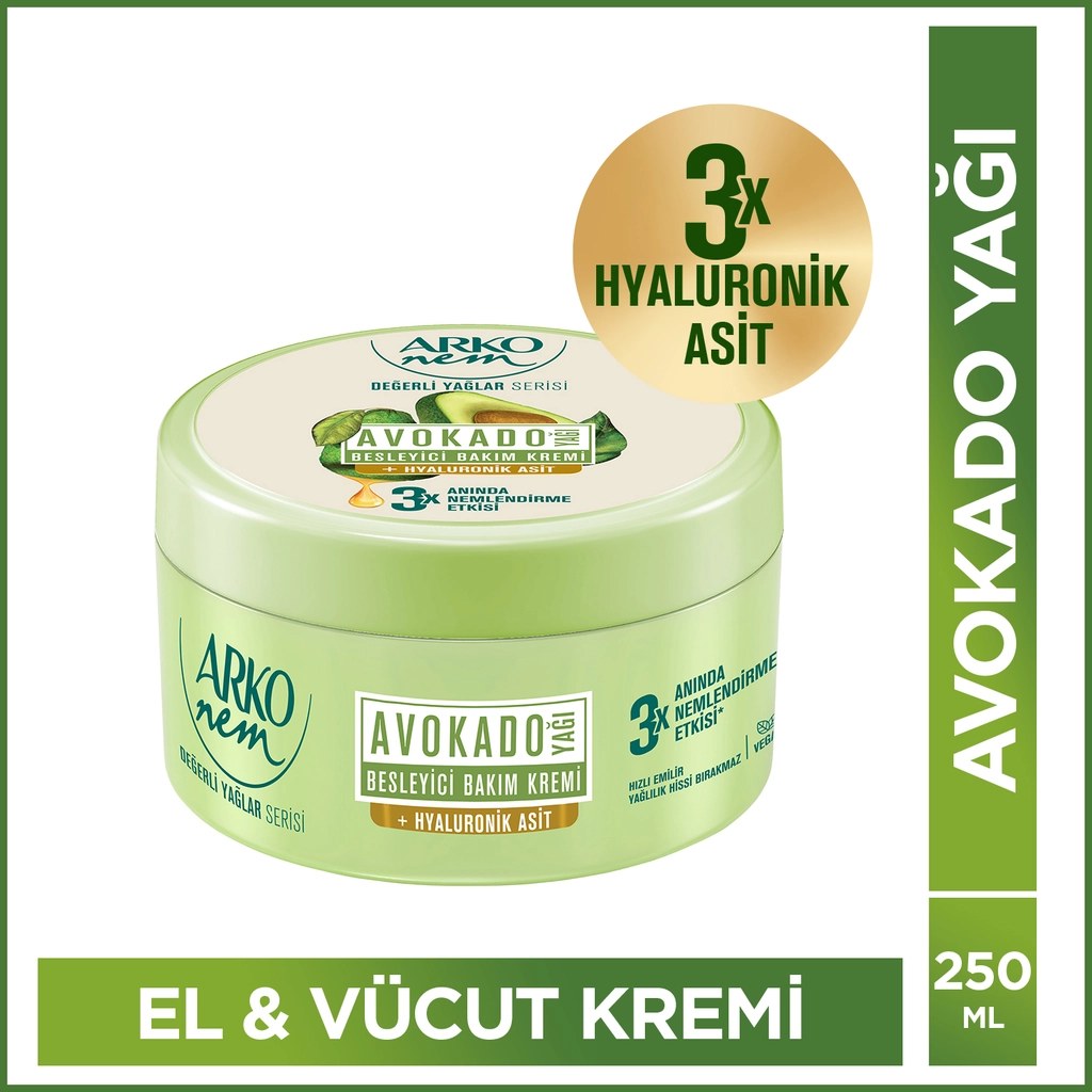 ARKO NEM KREM AVAKADO 250 ML