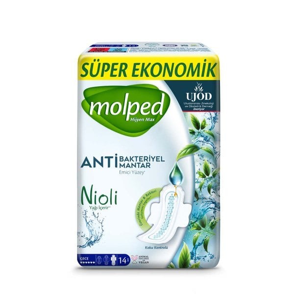 MOLPED ANTİ BAKTERİYEL PED 14LÜ